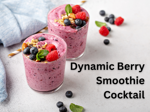 Dynamic Berry Smoothie Cocktail