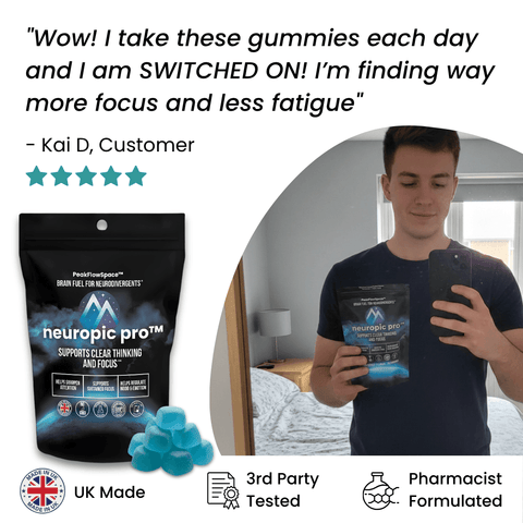Neuropic Pro™ Nootropic Focus Gummies