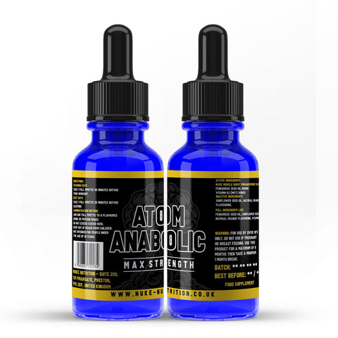 Atom Anabolic Liquid Testosterone Booster Muscle Growth & Strength
