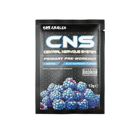 CNS Pre-Workout Sample Sachet Blue Raspberry