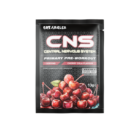 CNS Pre-Workout Sample Sachet Cherry Cola