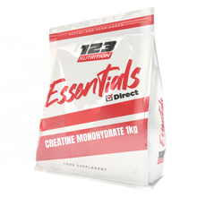 123 Nutrition Essentials Direct Creatine Monohydrate 1kg supplement