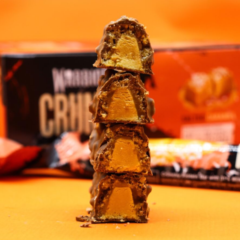 Warrior Crunch Protein Bar Salted Caramel Flavour