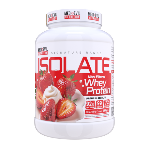 Whey Protein Isolate 1.8kg Strawberry Flavour Protein Powder