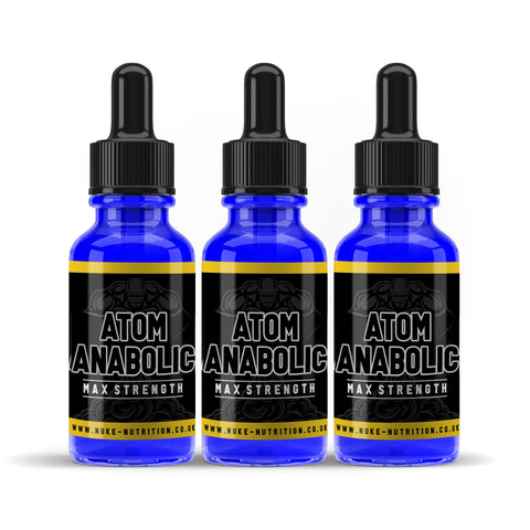 Atom Anabolic Liquid Testosterone Booster Muscle Growth & Strength