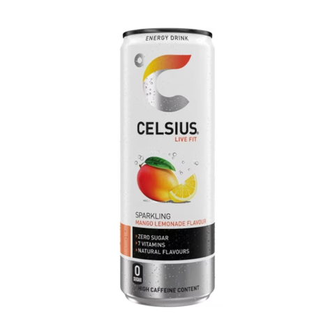 Celsius Live Fit Mango Lemonade Drink