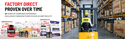 Factory direct sports supplements with over 20 years of experience
