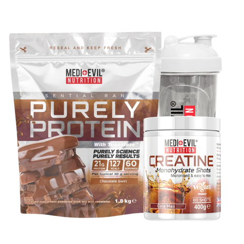 Purely Protein and Creatine Monohydrate
