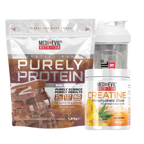 Purely Protein and Creatine Monohydrate
