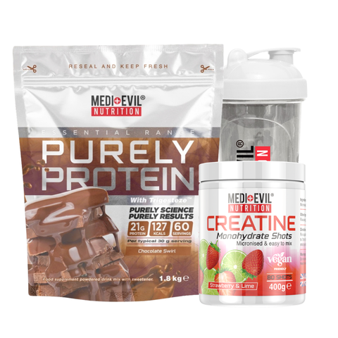 Purely Protein and Creatine Monohydrate