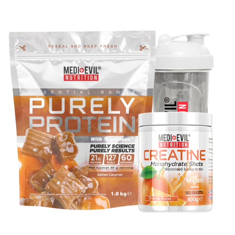 Purely Protein and Creatine Monohydrate