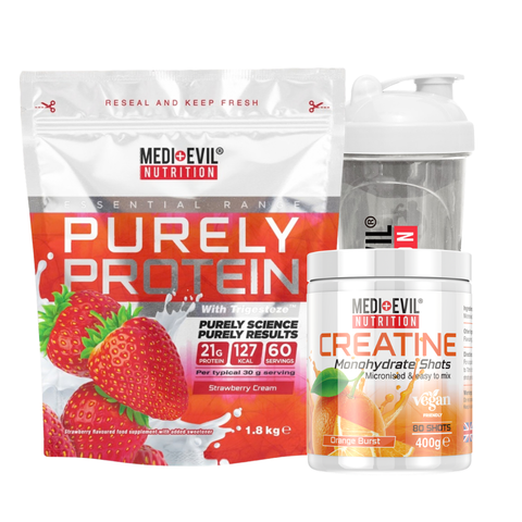 Purely Protein and Creatine Monohydrate