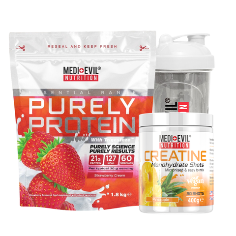 Purely Protein and Creatine Monohydrate