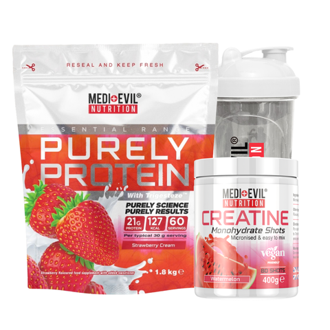 Purely Protein and Creatine Monohydrate