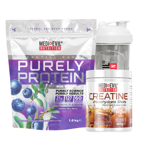 Purely Protein and Creatine Monohydrate