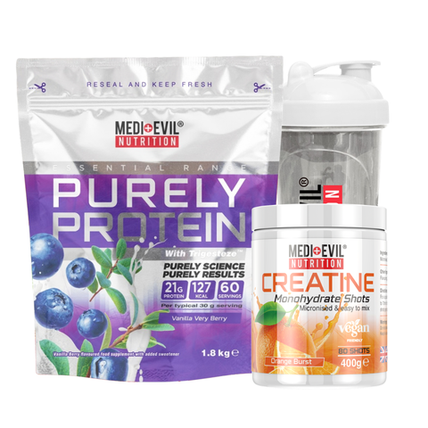 Purely Protein and Creatine Monohydrate