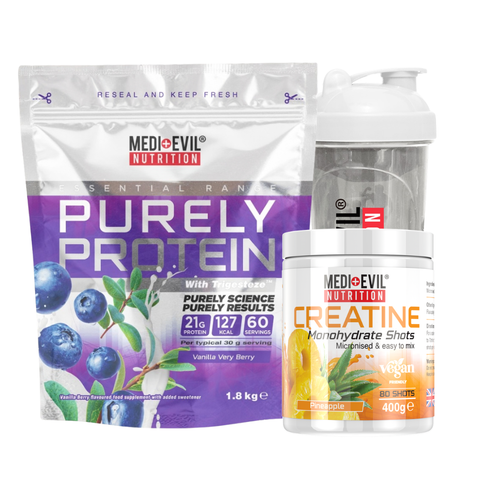 Purely Protein and Creatine Monohydrate