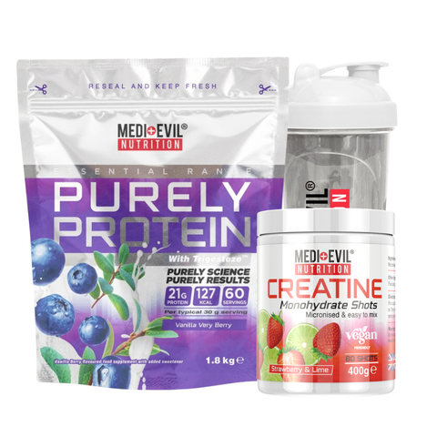 Purely Protein and Creatine Monohydrate