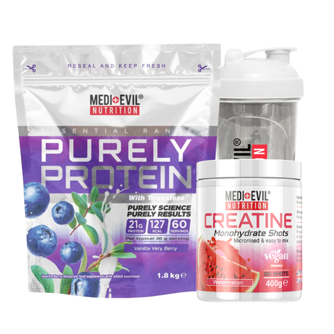 Purely Protein and Creatine Monohydrate