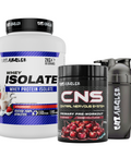 whey protein isolate strawberry and cns pre workout cherry cola
